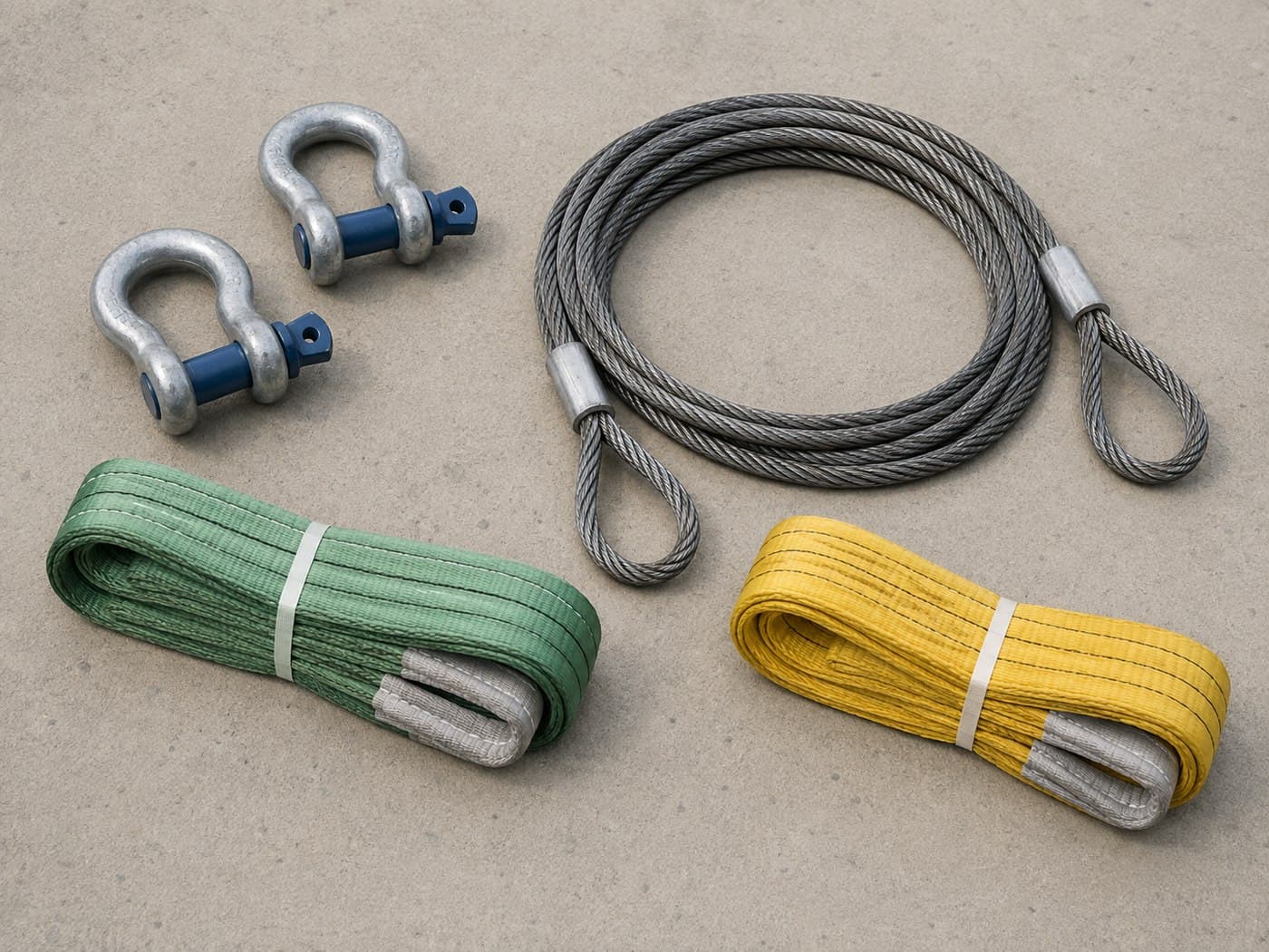Crane Rigging Set