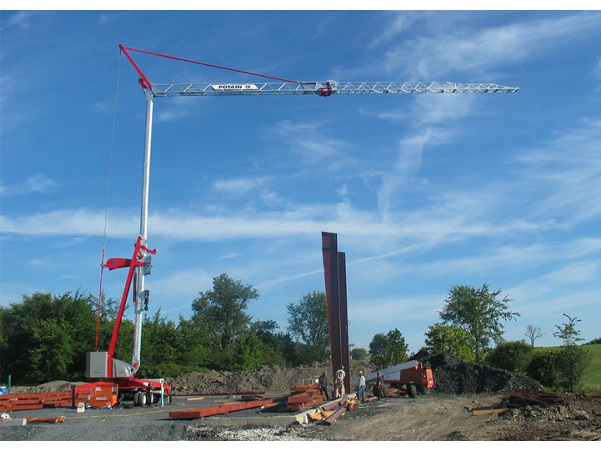 Potain · 350 B · Self-erecting cranes