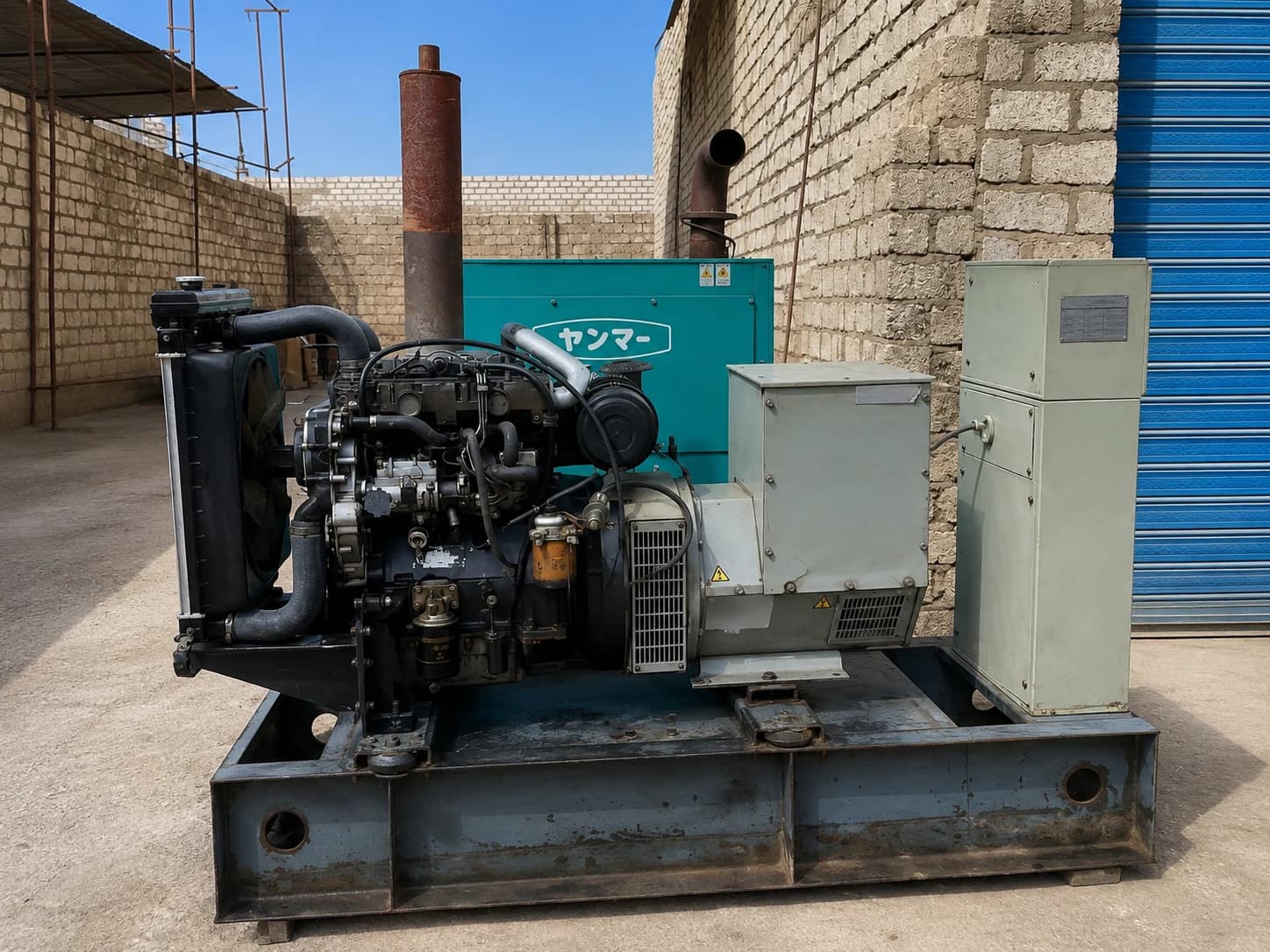 Perkins 60 kVA generator — Main view