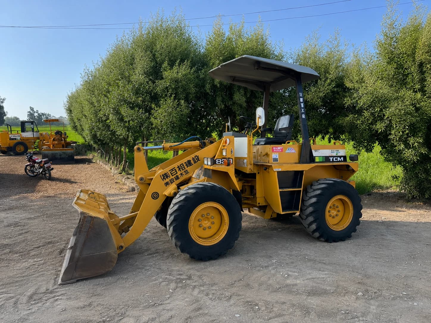 TCM 820 wheel loader — Main view